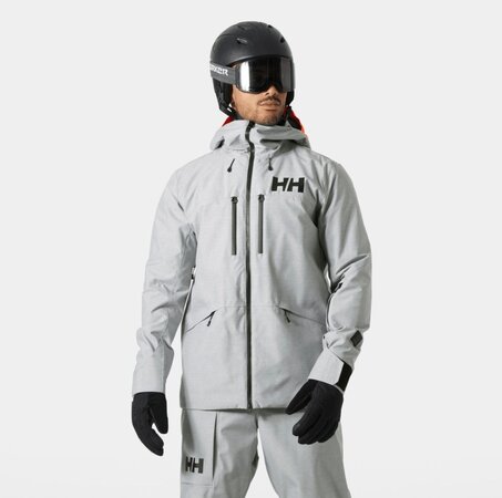Lyžiarska bunda Helly Hansen Garibaldi 2.0 Jacket Grey Melange