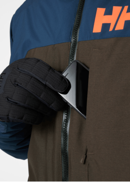 Pánska bunda Helly Hansen Straightline Lifaloft 2.0 Jacket Triple Espresso