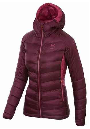 Dámska bunda Karpos Focobon W Bordová/Ružová