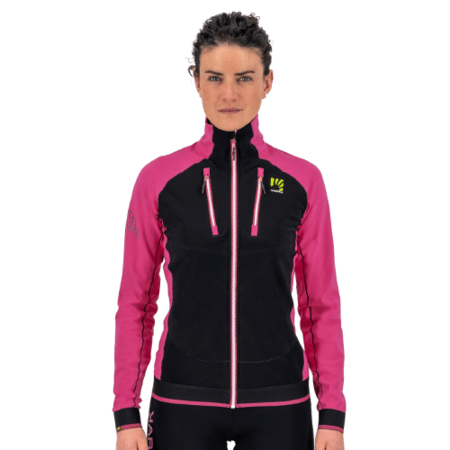 Dámska bunda Karpos Alagna Evo W Jacket Black/Cabaret