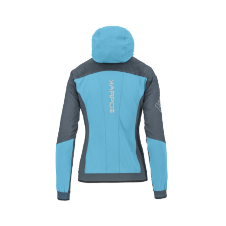 Dámska bunda Karpos Alagna Plus Evo W Jacket Blue Atoll/Dark Slate