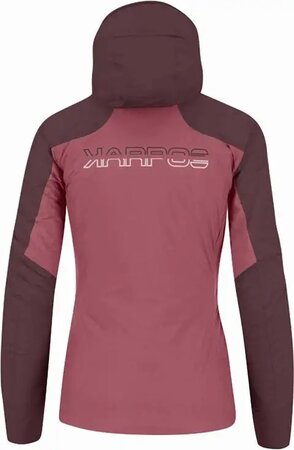 Dámska bunda Karpos Vinson Evo W Jacket Deco Rose/Huckleberry