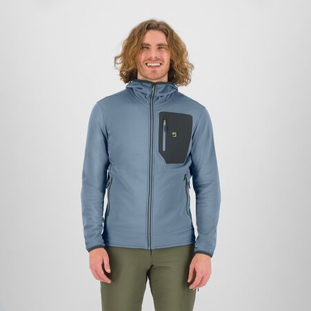 Mikina Karpos Antermoia Hoodie Fleece Windward Blue