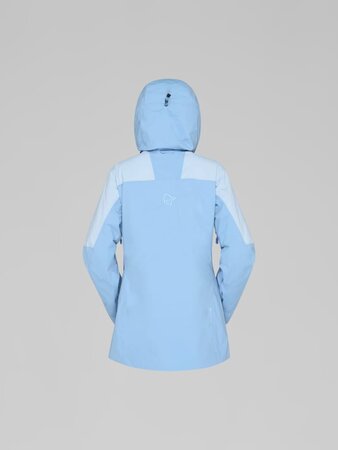 Lyžiarska bunda Norrona lofoten GORE-TEX thermo⁸⁰ Jacket W Cashmere Blue/Allure