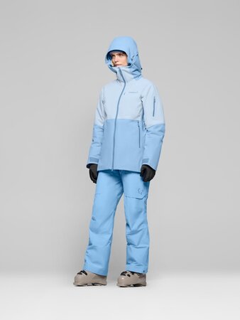 Lyžiarska bunda Norrona lofoten GORE-TEX thermo⁸⁰ Jacket W Cashmere Blue/Allure