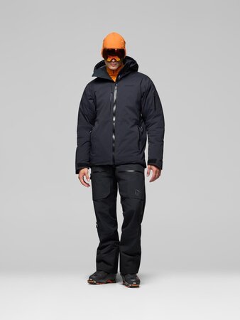 Lyžiarska bunda Norrona lofoten GORE-TEX down⁸⁰⁰ Jacket Caviar Black