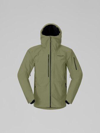 Lyžiarska bunda Norrona lofoten GORE-TEX Insulated Jacket Deep Lichen Green