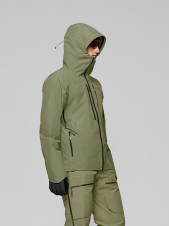Lyžiarska bunda Norrona lofoten GORE-TEX Insulated Jacket Deep Lichen Green