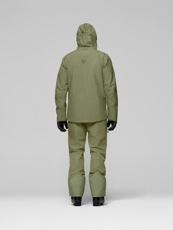 Lyžiarska bunda Norrona lofoten GORE-TEX Insulated Jacket Deep Lichen Green