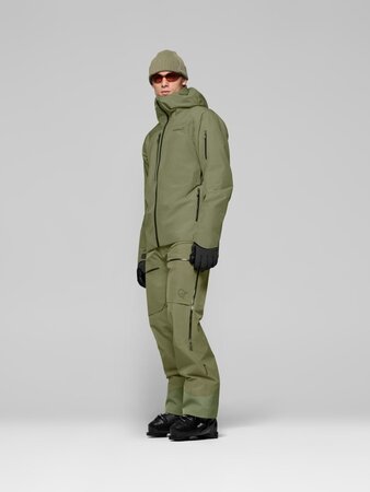 Lyžiarska bunda Norrona lofoten GORE-TEX Insulated Jacket Deep Lichen Green
