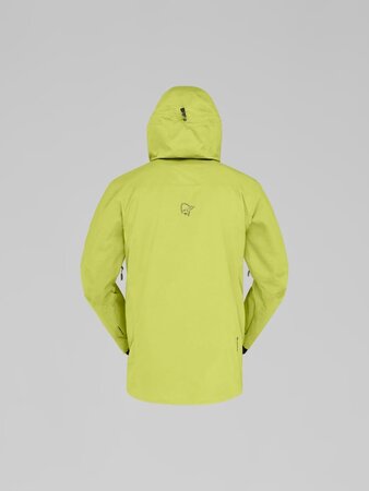 Lyžiarska bunda Norrona lofoten GORE-TEX thermo⁸⁰ Jacket Dark Citron