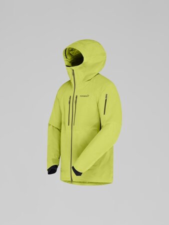 Lyžiarska bunda Norrona lofoten GORE-TEX thermo⁸⁰ Jacket Dark Citron