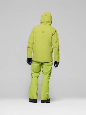 Lyžiarska bunda Norrona lofoten GORE-TEX thermo⁸⁰ Jacket Dark Citron