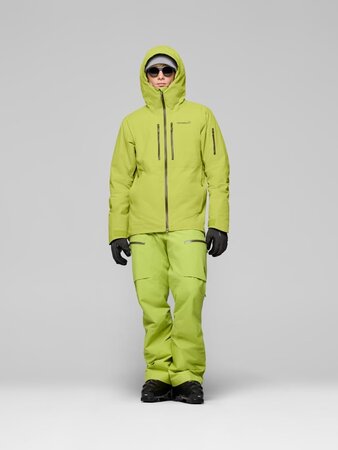 Lyžiarska bunda Norrona lofoten GORE-TEX thermo⁸⁰ Jacket Dark Citron