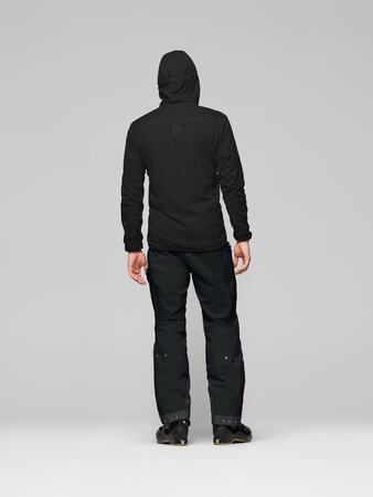 Zimná bunda Norrona lyngen thermo¹⁰⁰active Zip Hood Caviar Black