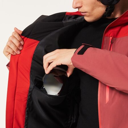 Lyžiarska bunda Oakley Canopy Pro Insulated Jacket Flame Red/Rosewood