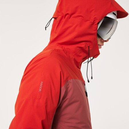 Lyžiarska bunda Oakley Canopy Pro Insulated Jacket Flame Red/Rosewood