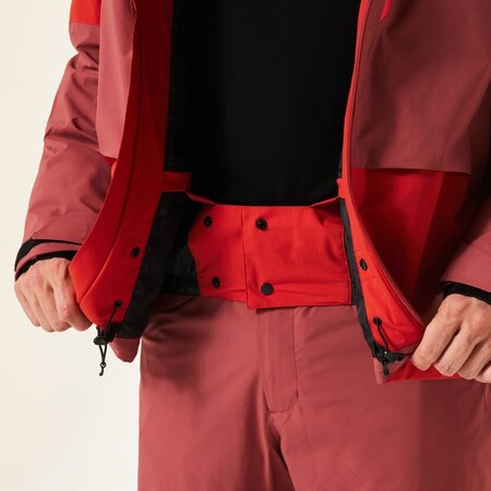 Lyžiarska bunda Oakley Canopy Pro Insulated Jacket Flame Red/Rosewood