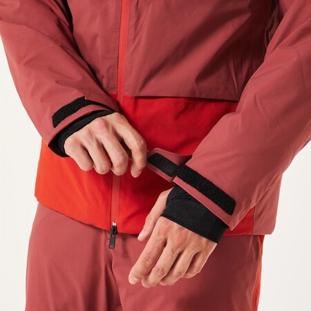 Lyžiarska bunda Oakley Canopy Pro Insulated Jacket Flame Red/Rosewood