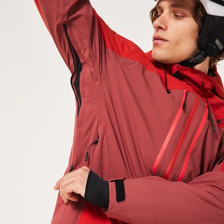 Lyžiarska bunda Oakley Canopy Pro Insulated Jacket Flame Red/Rosewood