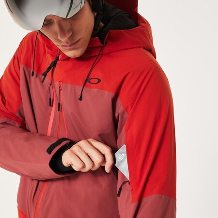 Lyžiarska bunda Oakley Canopy Pro Insulated Jacket Flame Red/Rosewood