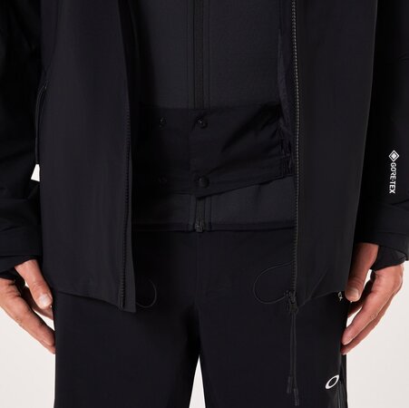 Lyžiarska bunda Oakley Unbound GORE-TEX Shell Jacket 2.0 Blackout