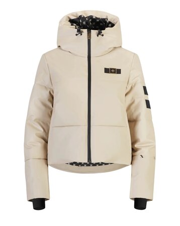 Zimná bunda One more Cropped Puffer Jacket Mosaico/Mosaico/Black