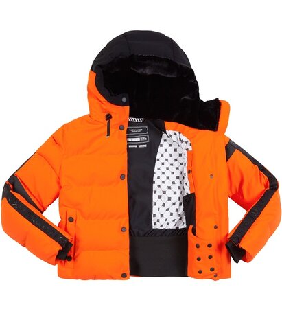 Bunda One More Eco-Down Jacket Woman Holland/Black/Black