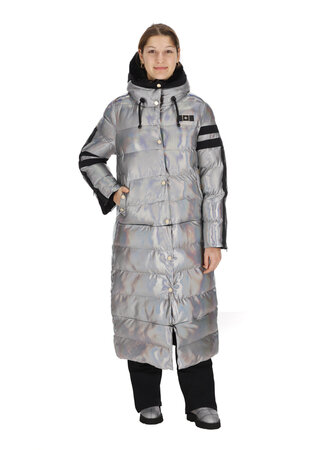 Bunda One more Transformable Eco-down + 1 Coat Iride/Black/Black