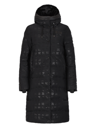 Kabát One more Transformable Eco-Down +1 Coat Printed Alfanero/Black/Black