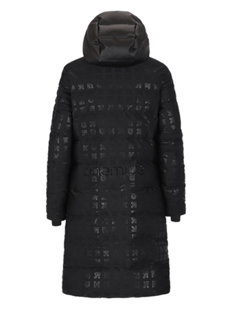 Kabát One more Transformable Eco-Down +1 Coat Printed Alfanero/Black/Black