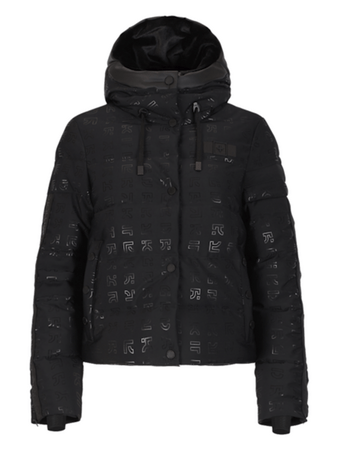 Kabát One more Transformable Eco-Down +1 Coat Printed Alfanero/Black/Black