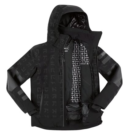 Lyžiarska bunda One more 101 Insulated Ski Jacket Alfa Black/Black Lyžiarska bunda One more 101 Insulated Ski Jacket Alfa Black/Black