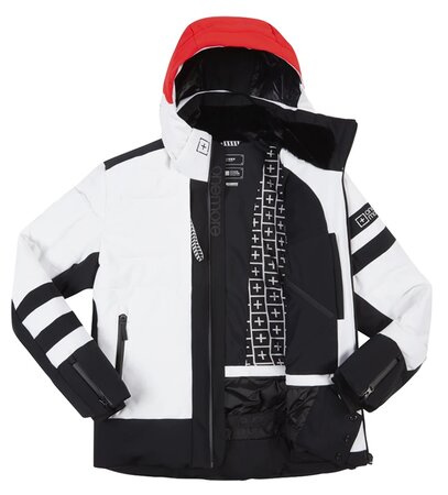 Bunda One more Eco Down White/Black/Bacio Bunda One more Eco Down White/Black/Bacio