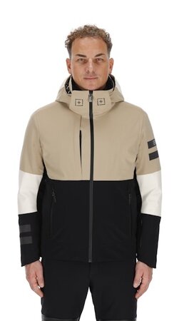 Lyžiarska bunda One more Insulated Black/Mosaico/White