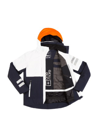 Lyžiarska bunda One more Insulated Marinaio/White/Orangina Lyžiarska bunda One more Insulated Marinaio/White/Orangina