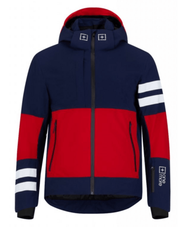 Lyžiarska bunda One more Insulated Navy/Red/White