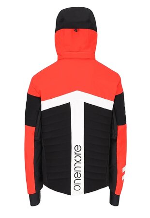 Lyžiarska bunda One more Insulated Ski Jacket Black/Bacio/White Lyžiarska bunda One more Insulated Ski Jacket Black/Bacio/White