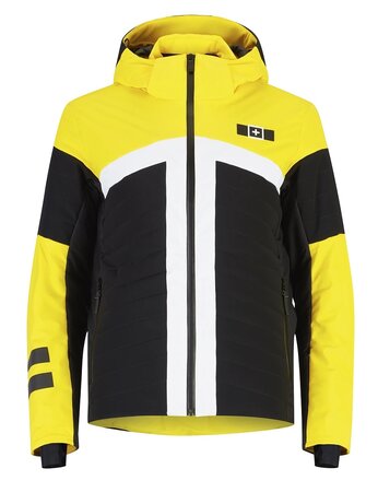 Lyžiarska bunda One more Insulated Ski Jacket Black/Sun/White Lyžiarska bunda One more Insulated Ski Jacket Black/Sun/White