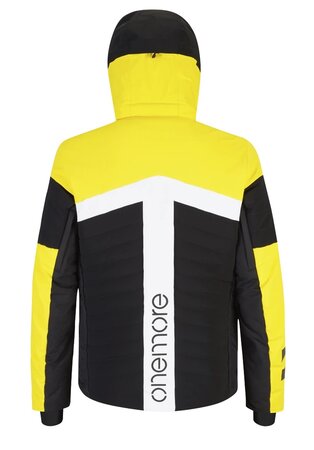 Lyžiarska bunda One more Insulated Ski Jacket Black/Sun/White Lyžiarska bunda One more Insulated Ski Jacket Black/Sun/White