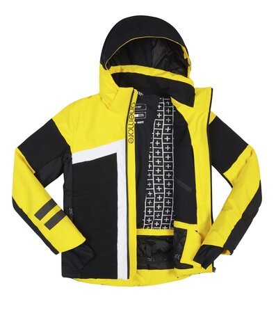 Lyžiarska bunda One more Insulated Ski Jacket Black/Sun/White Lyžiarska bunda One more Insulated Ski Jacket Black/Sun/White