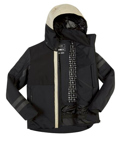 Lyžiarska bunda One more Light Insulated Ski Jacket Black/Black/Mosaico Lyžiarska bunda One more Light Insulated Ski Jacket Black/Black/Mosaico