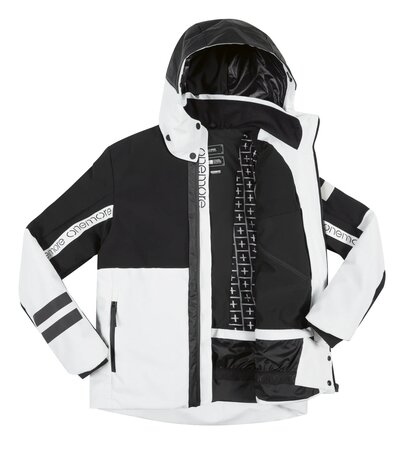 Lyžiarska bunda One more Light Insulated Ski Jacket Black/White/Black Lyžiarska bunda One more Light Insulated Ski Jacket Black/White/Black