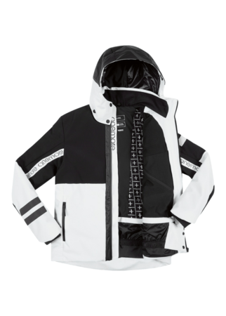 Lyžiarska bunda One more Light Insulated Ski Jacket Black/White/Black