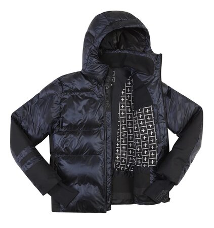 Lyžiarska bunda One more Ski And Leisure Time Eco-Down Jacket Navy/Black/Black