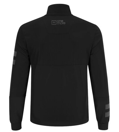 Mikina One more Tech Sweater Black/Black/Black Mikina One more Tech Sweater Black/Black/Black