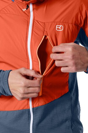 Pánska bunda Ortovox Westalpen Hybrid Jacket Night Blue