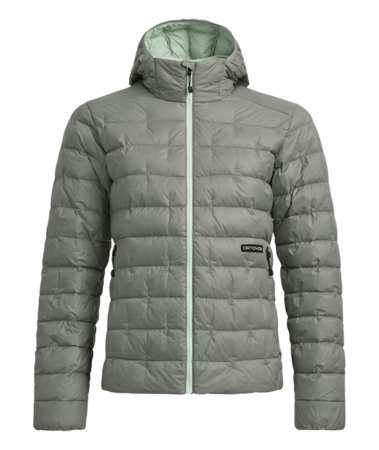 Zimná bunda Ortovox Downwool 180 Hooded Jacket W Green Sage