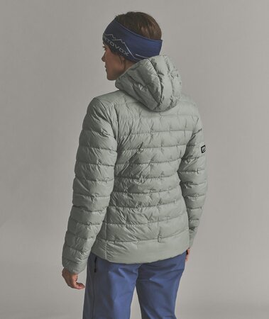 Zimná bunda Ortovox Downwool 180 Hooded Jacket W Green Sage