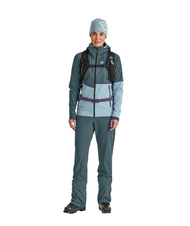Zimná bunda Ortovox Punta Berrino Hooded Jacket W Dark Arctic Grey